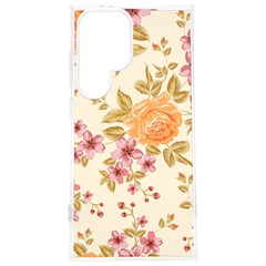 Peony Flower Pattern Background Samsung Galaxy S24 Plus 6 7 Inch Tpu Uv Case by Grandong