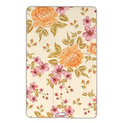 Peony Flower Pattern Background Name Card Style Usb Flash Drive