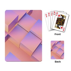 3d Texture Abstract Pattern Vintage Playing Cards Single Design (rectangle)