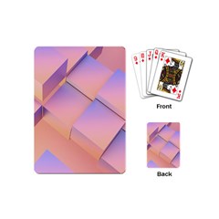 3d Texture Abstract Pattern Vintage Playing Cards Single Design (mini)