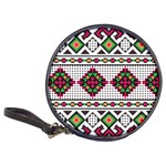 Ukrainian Folk Seamless Pattern Ethnic Ornament Border Element Traditional Classic 20-CD Wallets Front