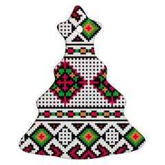 Ukrainian Folk Seamless Pattern Ethnic Ornament Border Element Traditional Ornament (christmas Tree) 