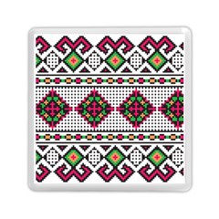 Ukrainian Folk Seamless Pattern Ethnic Ornament Border Element Traditional Memory Card Reader (square) by Grandong