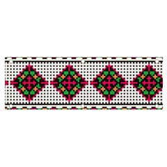 Ukrainian Folk Seamless Pattern Ethnic Ornament Border Element Traditional Banner And Sign 6  X 2 