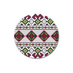 Ukrainian Folk Seamless Pattern Ethnic Ornament Border Element Traditional Magnet 3  (Round) Front