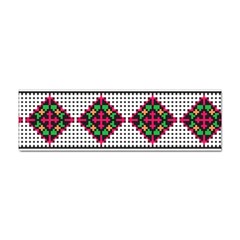 Ukrainian Folk Seamless Pattern Ethnic Ornament Border Element Traditional Sticker Bumper (10 Pack) by Grandong