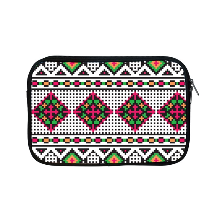 Ukrainian Folk Seamless Pattern Ethnic Ornament Border Element Traditional Apple iPad Mini Zipper Cases