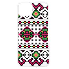 Ukrainian Folk Seamless Pattern Ethnic Ornament Border Element Traditional Iphone 15 Tpu Uv Print Case by Grandong