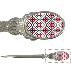 Ukrainian Folk Seamless Pattern Ornament Ethnic Ornament Border Element Traditional Art Letter Opener by Grandong