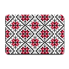 Ukrainian Folk Seamless Pattern Ornament Ethnic Ornament Border Element Traditional Art Small Doormat by Grandong