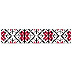 Ukrainian Folk Seamless Pattern Ornament Ethnic Ornament Border Element Traditional Art Small Premium Plush Fleece Scarf