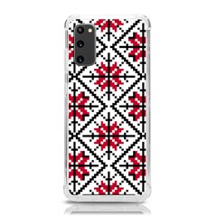 Ukrainian Folk Seamless Pattern Ornament Ethnic Ornament Border Element Traditional Art Samsung Galaxy S20 6 2 Inch Tpu Uv Case by Grandong