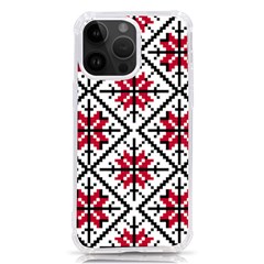 Ukrainian Folk Seamless Pattern Ornament Ethnic Ornament Border Element Traditional Art Iphone 14 Pro Max Tpu Uv Print Case by Grandong