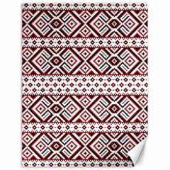 Illustration Of Ukrainian Folk Seamless Pattern Ornament Canvas 18  X 24  by Grandong