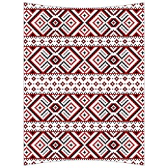 Illustration Of Ukrainian Folk Seamless Pattern Ornament Back Support Cushion