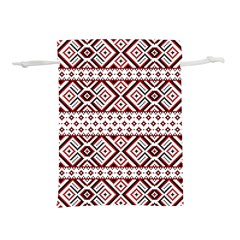 Illustration Of Ukrainian Folk Seamless Pattern Ornament Lightweight Drawstring Pouch (s) by Grandong