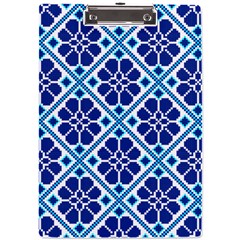 Illustration Of Ukrainian Folk Seamless Pattern Ornament Ethnic Ornament A4 Acrylic Clipboard by Grandong