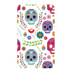 Mexican Floral With Skull Seamless Pattern Memory Card Reader (rectangular) by Grandong