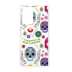 Mexican Floral With Skull Seamless Pattern Samsung Galaxy Note 20 Ultra Tpu Uv Case by Grandong