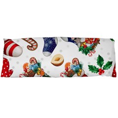 Christmas Socks Gloves Candy Cane Stocking Seamless Body Pillow Case (dakimakura)