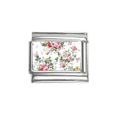 Floral Elements Peony Chinese Rose Italian Charm (9mm) by Grandong