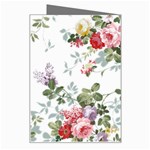 Floral Elements Peony Chinese Rose Greeting Card Right