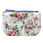 Floral Elements Peony Chinese Rose Large Coin Purse Front