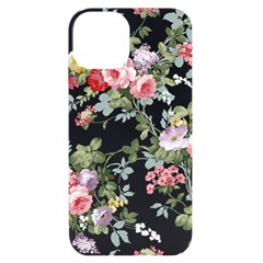 Floral Elements Peony Chinese Rose Iphone 14 Black Uv Print Case by Grandong