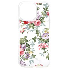 Floral Elements Peony Chinese Rose Iphone 15 Pro Max Tpu Uv Print Case by Grandong