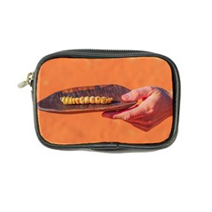 Hand Of Woman Holding A Grilled Witchetty Grubs In A Coolamon On Coin Purse by DeadlyBushtuckerClothing2024