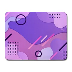 Colorful Labstract Wallpaper Theme Small Mousepad by Apen