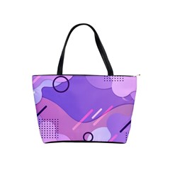 Colorful Labstract Wallpaper Theme Classic Shoulder Handbag