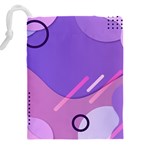 Colorful Labstract Wallpaper Theme Drawstring Pouch (5XL) Back