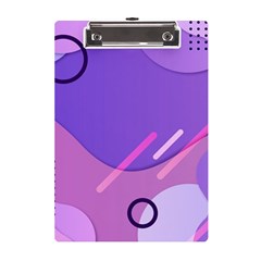 Colorful Labstract Wallpaper Theme A5 Acrylic Clipboard by Apen