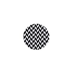 Black And White Pattern 1  Mini Magnets by ytdream