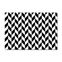 Black And White Pattern Sticker A4 (10 Pack) by ytdream