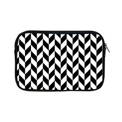 Black And White Pattern Apple Ipad Mini Zipper Cases by ytdream