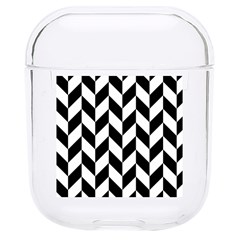 Black And White Pattern Hard Pc Airpods 1/2 Case by ytdream