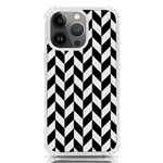 Black And White Pattern iPhone 13 Pro TPU UV Print Case Front