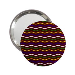 Multicolor Wave Pattern 2 25  Handbag Mirrors by ytdream