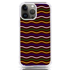 Multicolor Wave Pattern Iphone 13 Pro Max Tpu Uv Print Case by ytdream