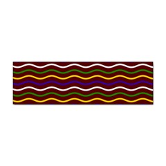 Multicolor Wave Pattern Sticker Bumper (10 Pack)