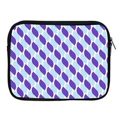 White Blue Pattern Apple Ipad 2/3/4 Zipper Cases by ytdream