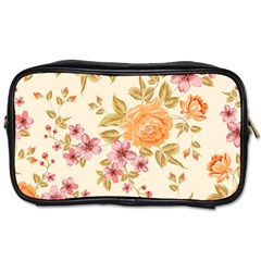 Peony Flower Floral Flora Pattern Toiletries Bag (two Sides) by Bedest