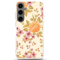 Peony Flower Floral Flora Pattern Samsung Galaxy S24 Ultra 6 9 Inch Tpu Uv Case by Bedest