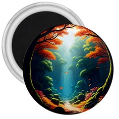 Autumn Trees Nature 3  Magnets