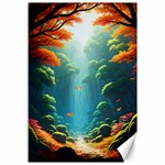 Autumn Trees Nature Canvas 12  x 18  11.88 x17.36  Canvas - 1