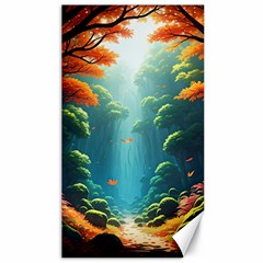 Autumn Trees Nature Canvas 40  X 72  by Bedest