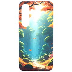 Autumn Trees Nature Samsung Galaxy S24 6 2 Inch Black Tpu Uv Case by Bedest