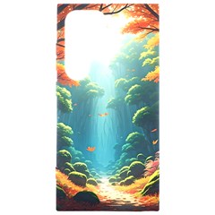 Autumn Trees Nature Samsung Galaxy S24 Ultra 6 9 Inch Black Tpu Uv Case by Bedest